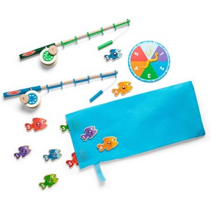 Jeu de pêche et compte