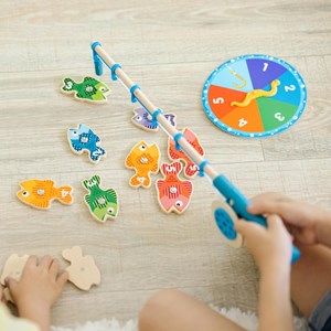 Jeu de pêche et compte