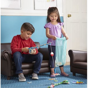 Jeu de pêche et compte