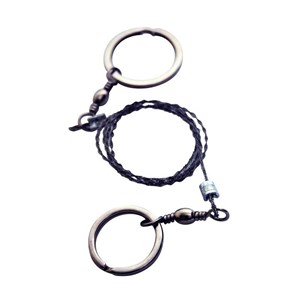 Scie chaine commando avec anneaux bushcr