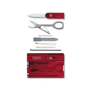 Swisscard classic victorinox rouge