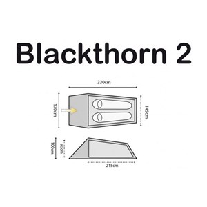 Tente highlander blackthorn 2 personnes