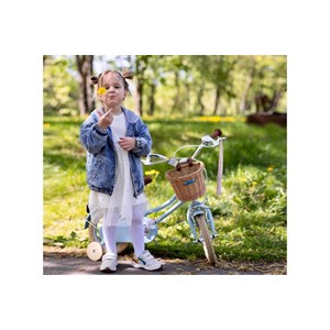 Vélo enfant 12 pouces bleu bobbin Bleu