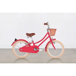 Vélo 16 pouces rouge cerise bobbin
