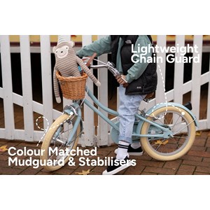 Vélo enfant 16 pouces bleu bobbin