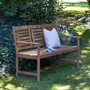 Banc fidgi grand modèle en acacia