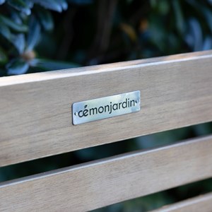 Banc fidgi grand modèle en acacia