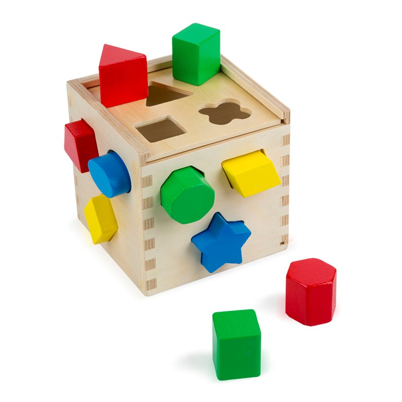 Melissa & Doug - Cube de tri de formes