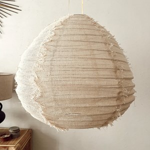 Suspension en lin wabi sabi natural