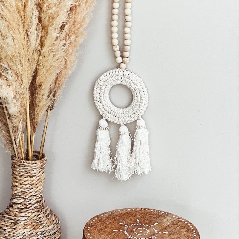 Suspension macramé