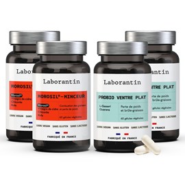 Pack ventre plat - cure minceur - 2 mois