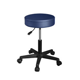 Tabouret de massage à roulettes bleu