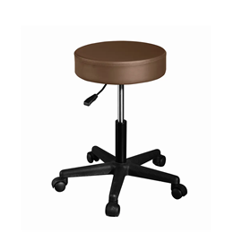 Tabouret de massage à roulettes chocolat