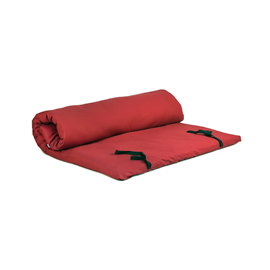 Futon shiatsu pro 120x 200 cm - bordeaux