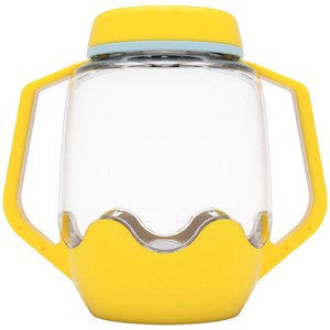Bouteille sensorielle lumineuse  jaune