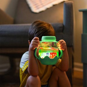 Bouteille sensorielle lumineuse glo