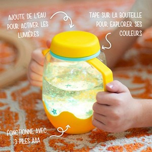 Bouteille sensorielle lumineuse glo