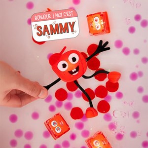Jouet personnage sensoriel lumineux