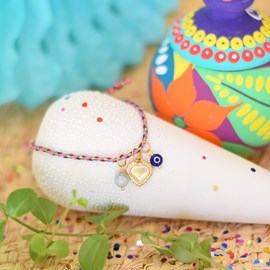 Bracelet gri-gri amour