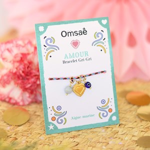 Bracelet gri-gri amour