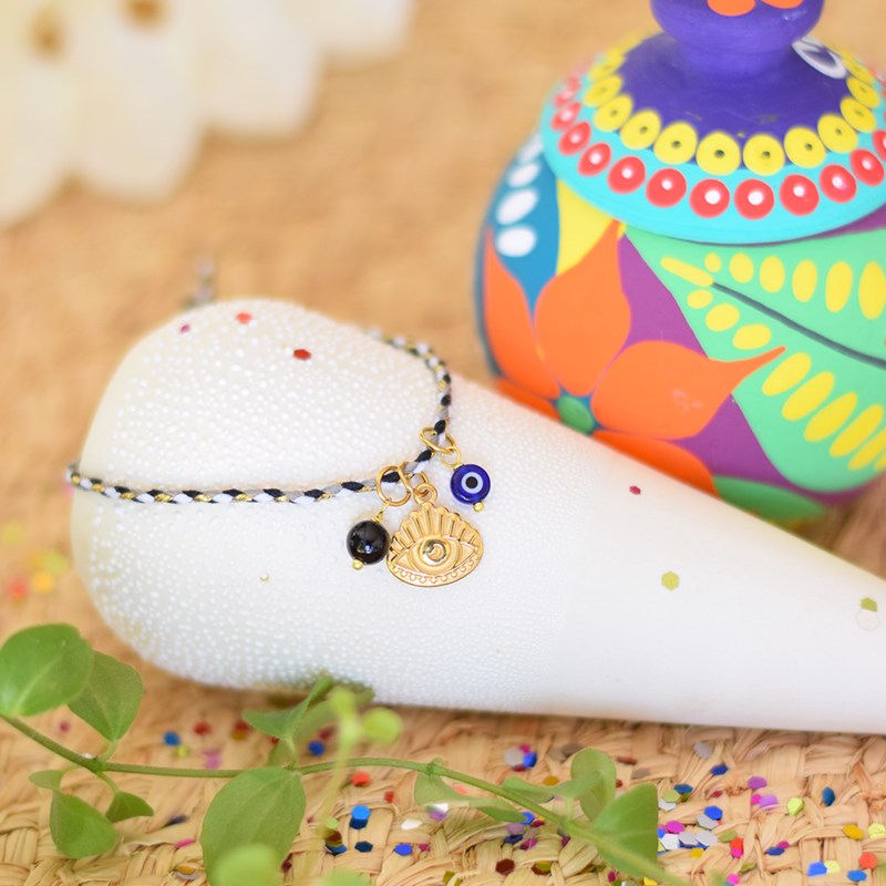 Bracelet gri-gri protection