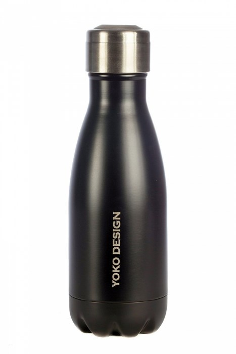 Yoko design - bouteille isotherme noire