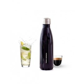 Yoko design - bouteille isotherme noire