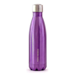 Yoko design - bouteille isotherme violet
