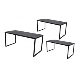 Support buffet rectangulaire set 3