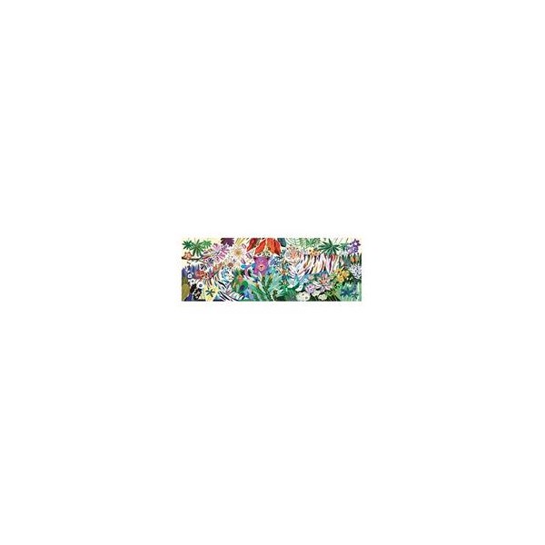 Puzzle enfant djeco rainbow tigers 1000