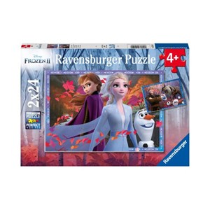 Puzzles 2 x 24 pièces ravensburger vers