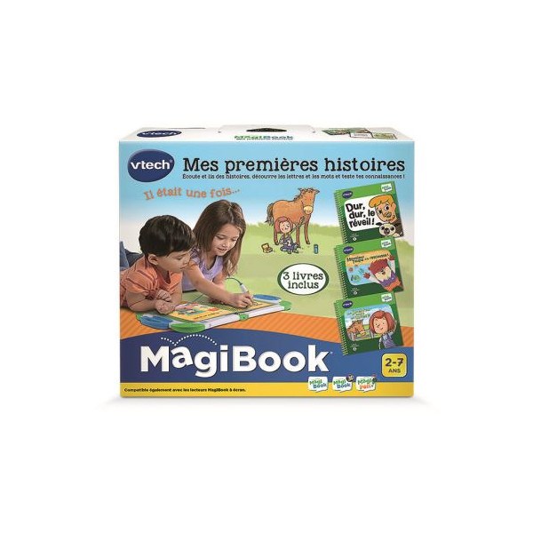 Pack vtech magibook 3 livres mes premièr