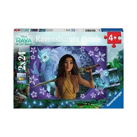 Puzzle 2 x 24 pièces ravensburger disney