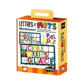 Jeu découverte headu lettres et mots mon