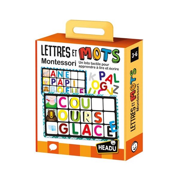 Jeu découverte headu lettres et mots mon