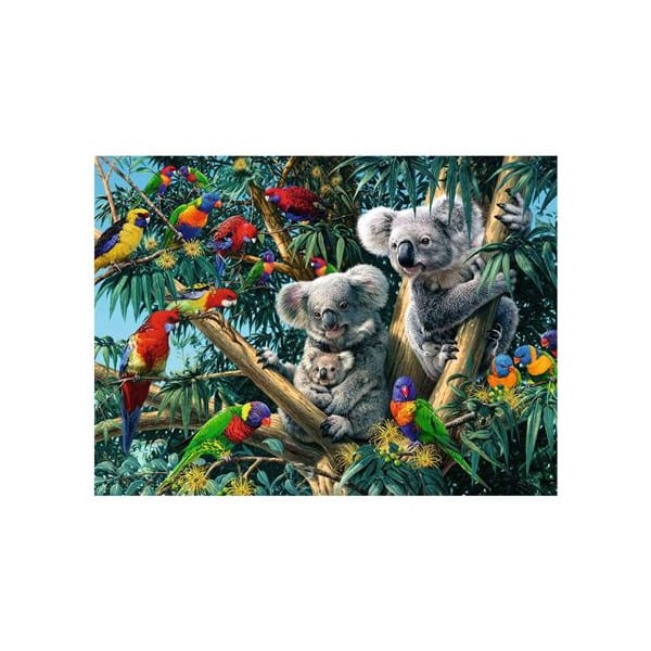 500 Piece Jigsaw - Koala and Wren main image 0