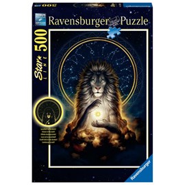 Puzzle ravensburger star line lion rayon