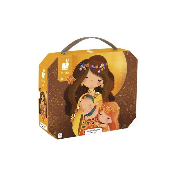 Puzzle 100 pièces janod inspired by klim