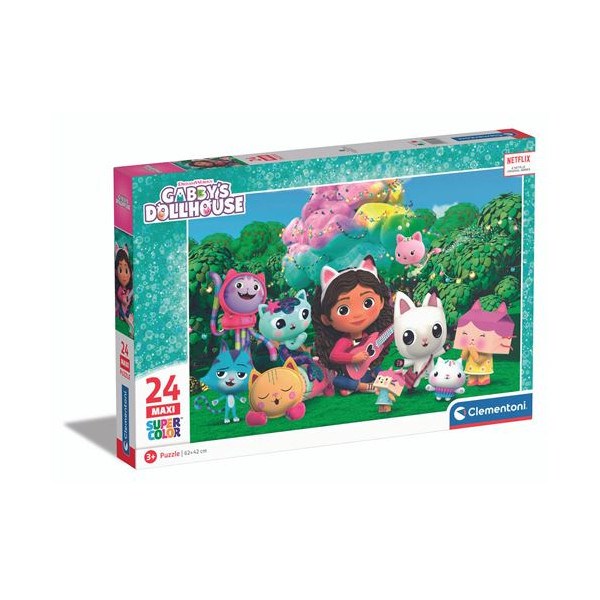 Puzzle clementoni gabby's dollhouse 24 p