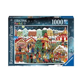 Puzzle ravensburger le marché de noël 10