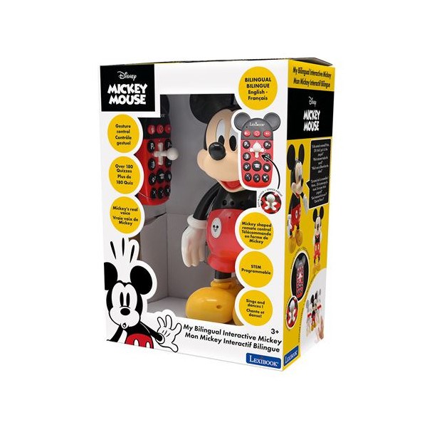 Robot éducatif lexibook mickey avec sons