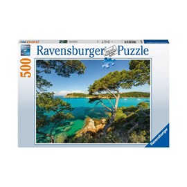 Puzzle 500 pièces ravensburger vue sur l