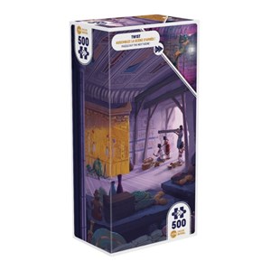 Puzzle 500 pièces iello twist ancient to