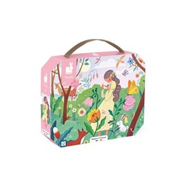 Puzzle janod dame nature avec poster 200