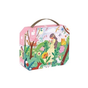 Puzzle janod dame nature avec poster 200