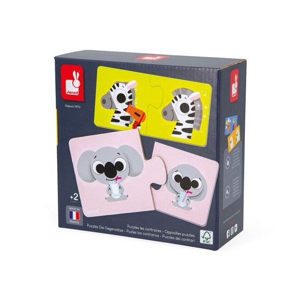 Puzzle janod motricité fine et concentra