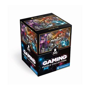 Puzzle cube 500 pièces clementoni magic