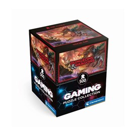 Puzzle cube 500 pièces clementoni donjon