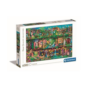 Puzzle 6000 pièces clementoni garden she