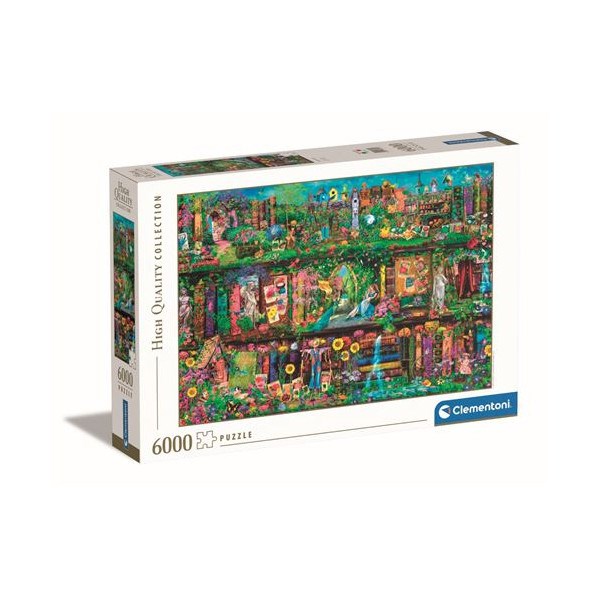 Puzzle 6000 pièces clementoni garden she